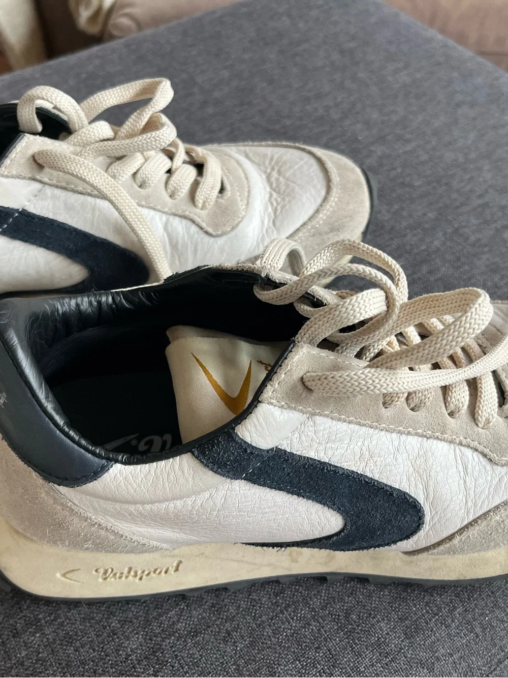 Valsport 1920 Black Leather Sneaker (Size 37)
